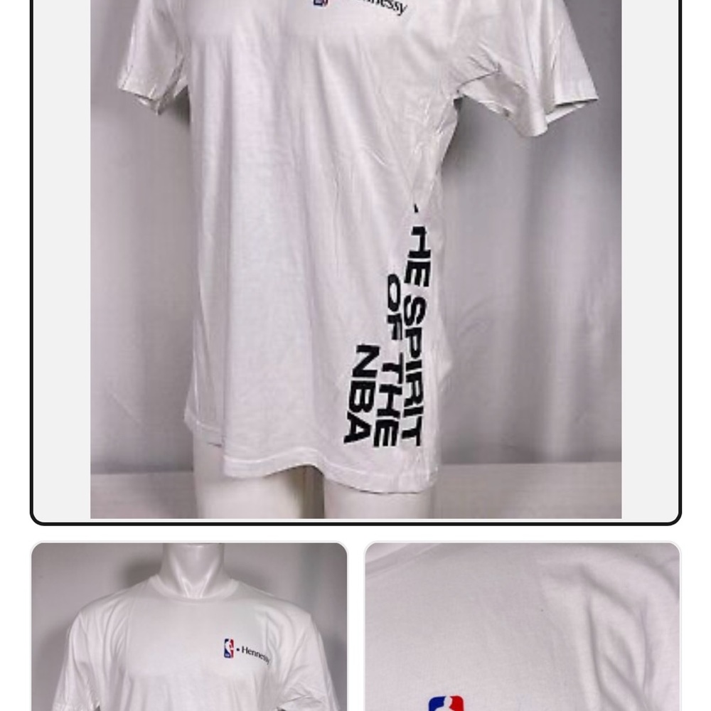 Henne White Short Sleeve Tee with Graphic Design